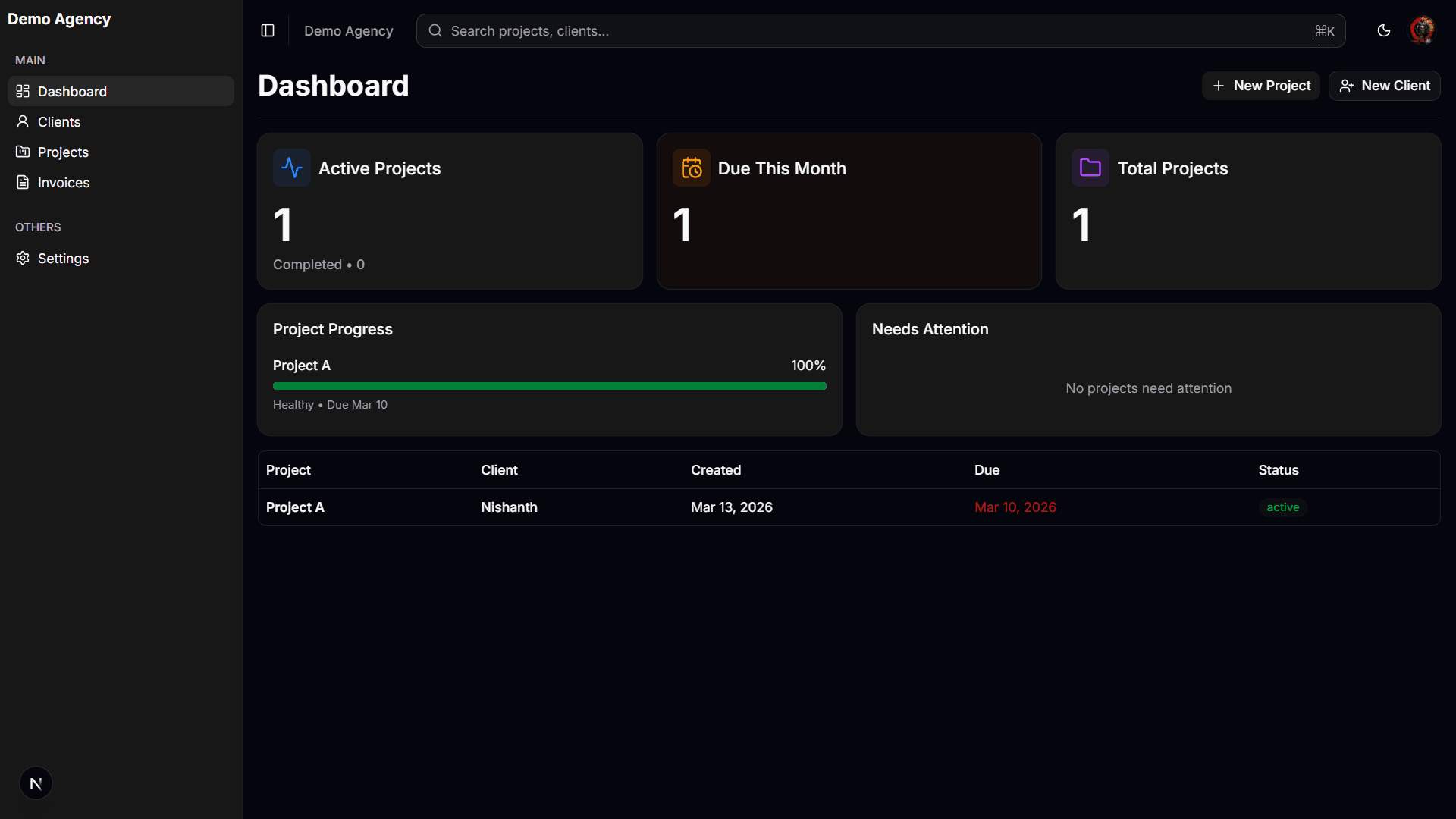 Qursor dashboard