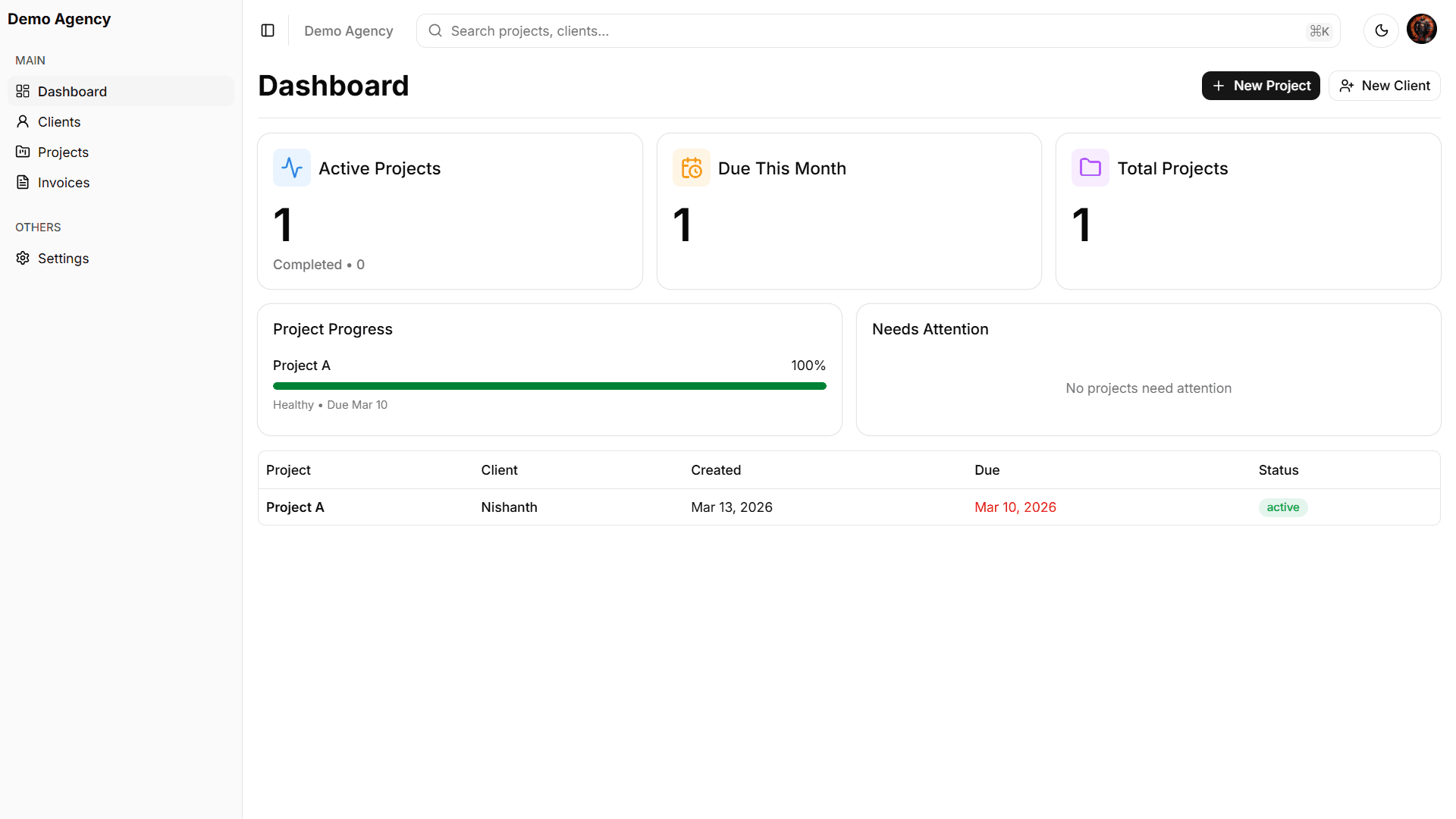 Qursor dashboard